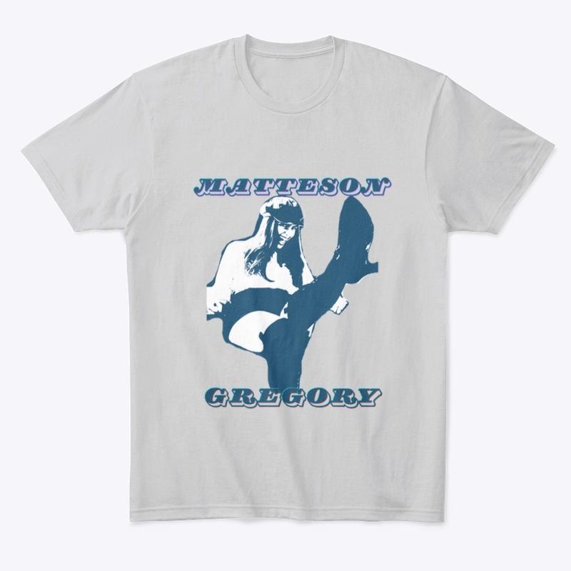 Matteson Gregory Blue Sketch Tee